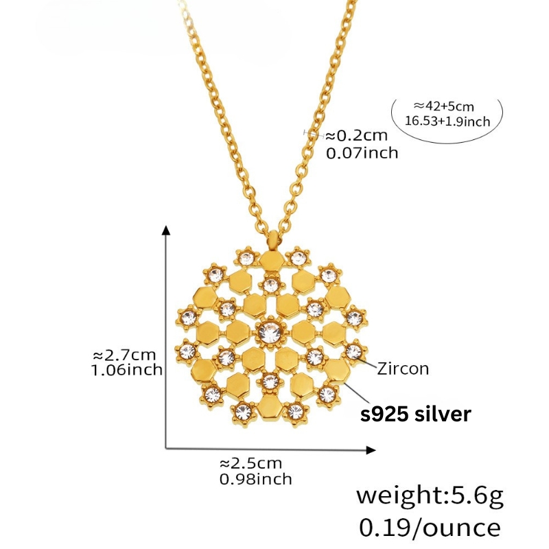 S22710 S925 silver sugar cubes personalized honeycomb umbrellas inlaid zircon set